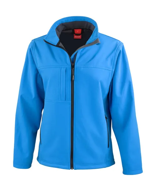  Ladies Classic Softshell Jacket - Result Azure