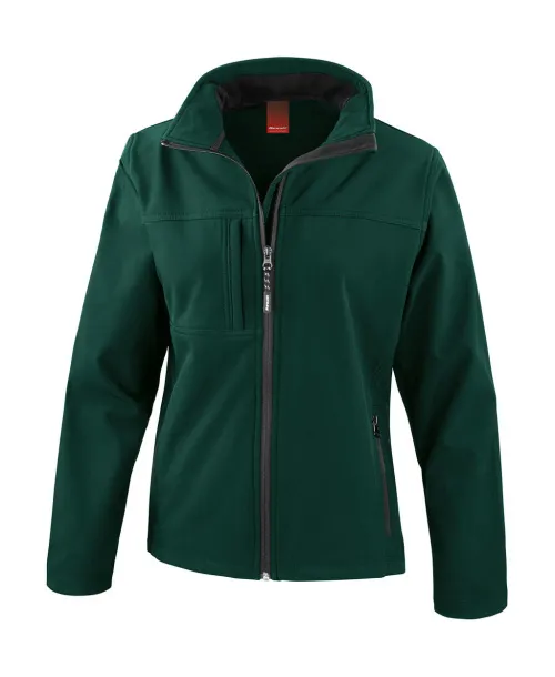  Ladies Classic Softshell Jacket - Result Bottle Green