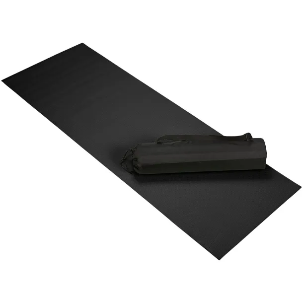 Cobra fitness and yoga mat Solid black