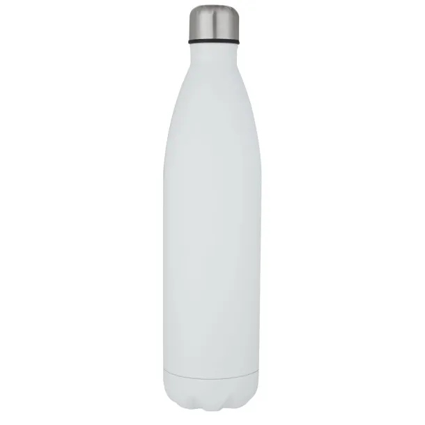 Cove 1 L vacuum insulated stainless steel bottle - Unbranded White