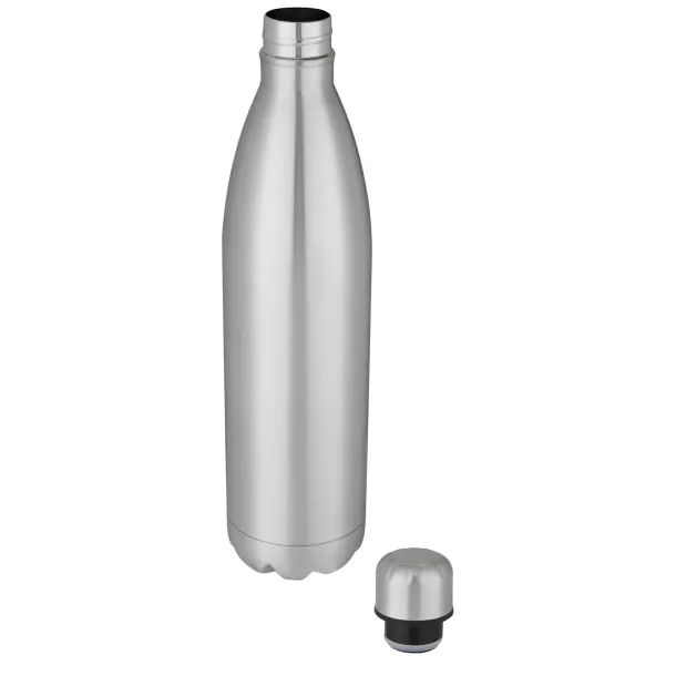 Cove 1 L vacuum insulated stainless steel bottle - Unbranded Silver