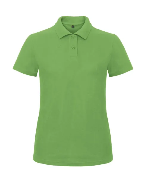 Ženska piqué polo majica, 180 g/m² - B&C Real Green