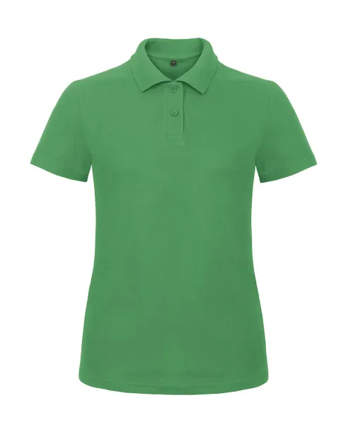  Ženska piqué polo majica, 180 g/m² - B&C Kelly zelena