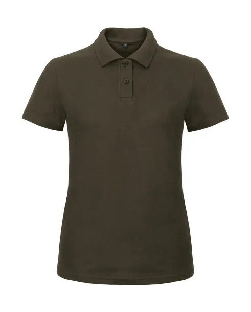  ID.001/women Piqué Polo Shirt - B&C Brown