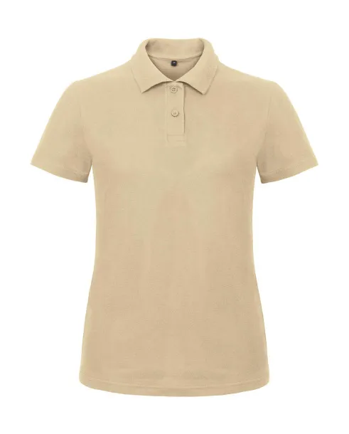  ID.001/women Piqué Polo Shirt - B&C Sand