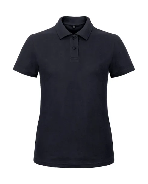  Ženska piqué polo majica, 180 g/m² - B&C Mornarsko plava