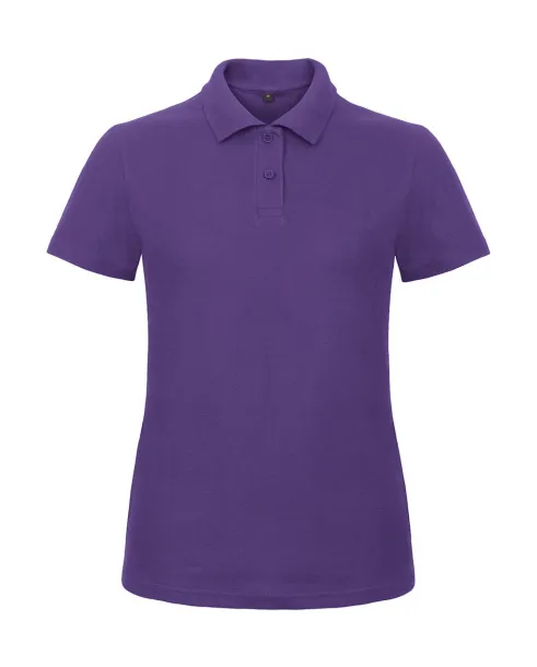  Ženska piqué polo majica, 180 g/m² - B&C Ljubičasta