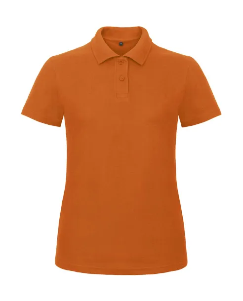  Ženska piqué polo majica, 180 g/m² - B&C Narančasta