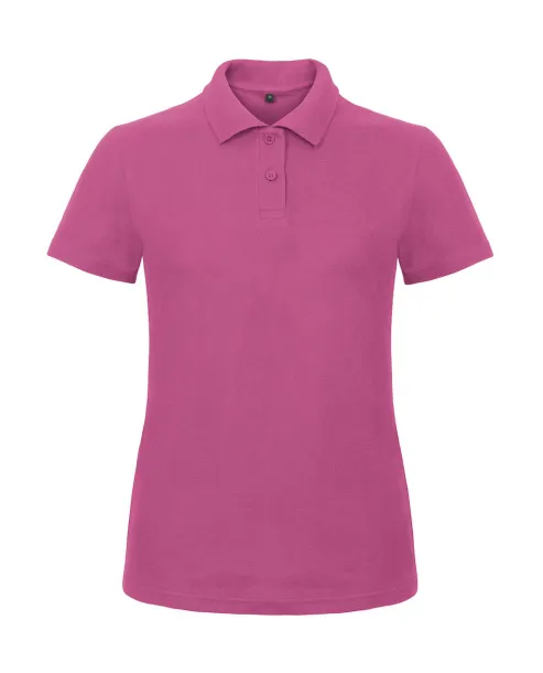  ID.001/women Piqué Polo Shirt - B&C Fuchsia