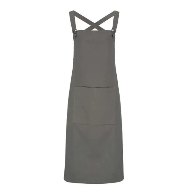  CROSS BACK ’BARISTA’ BIB APRON - Premier Tamno siva