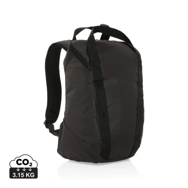  Sienna AWARE™ RPET everyday 14 inch laptop backpack - XD Collection Black 