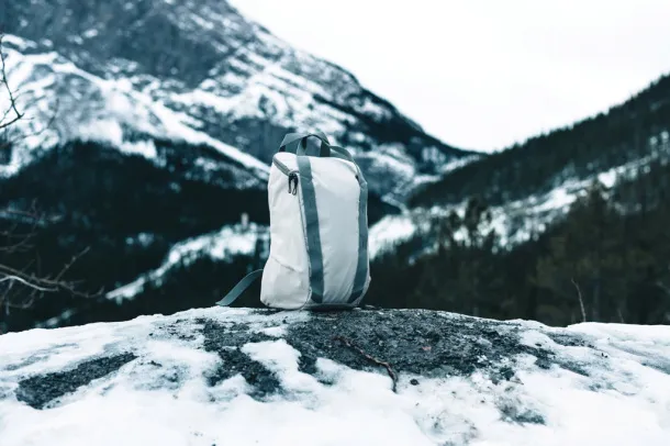  Sienna AWARE™ RPET everyday 14 inch laptop backpack - XD Collection beige