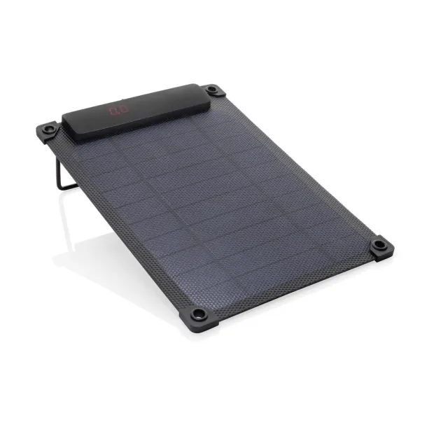  Solarpulse 5W solarni panel od rplastike - XD Collection Crna 