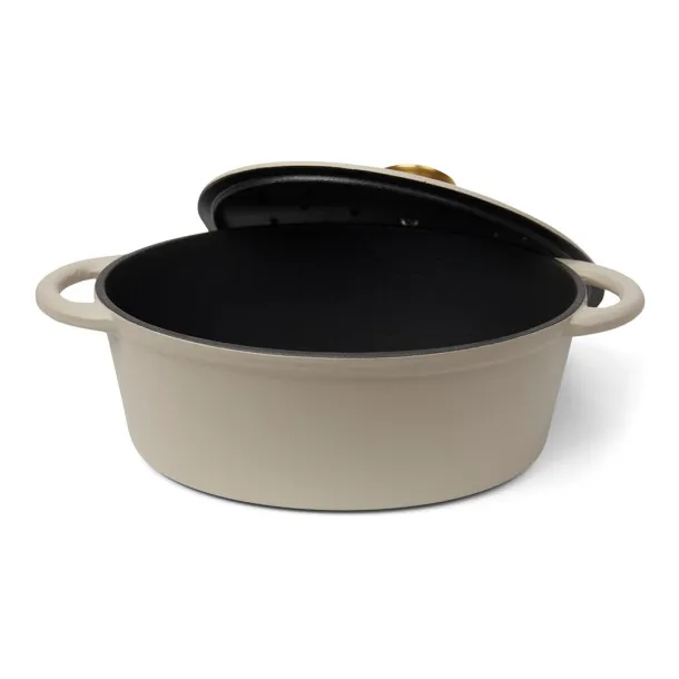  VINGA Monte enameled cast iron pot 3.5L - Vinga Warm Grey 3 