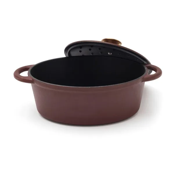  VINGA Monte enameled cast iron pot 3.5L - Vinga Red