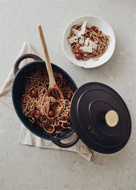  VINGA Monte enameled cast iron pot 3.5L - Vinga Crvena