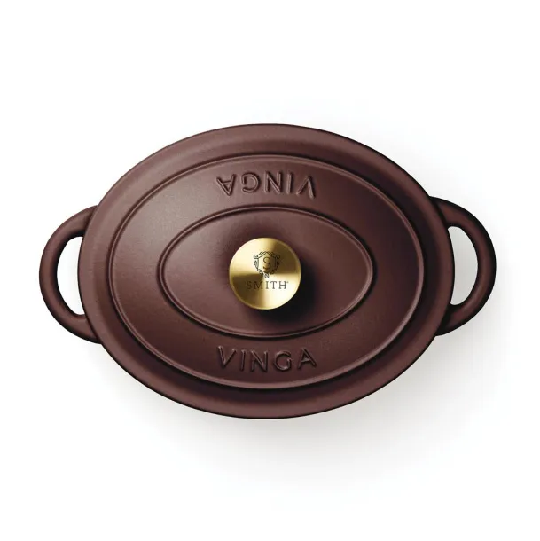  VINGA Monte enameled cast iron pot 3.5L - Vinga Red