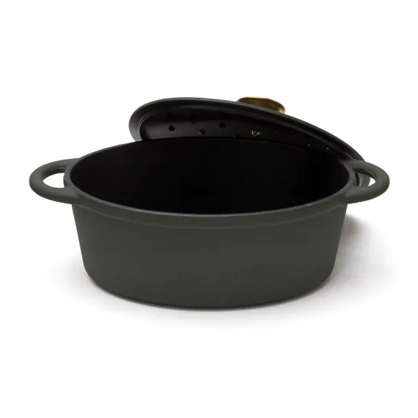  VINGA Monte enameled cast iron pot 3.5L - Vinga Zelena