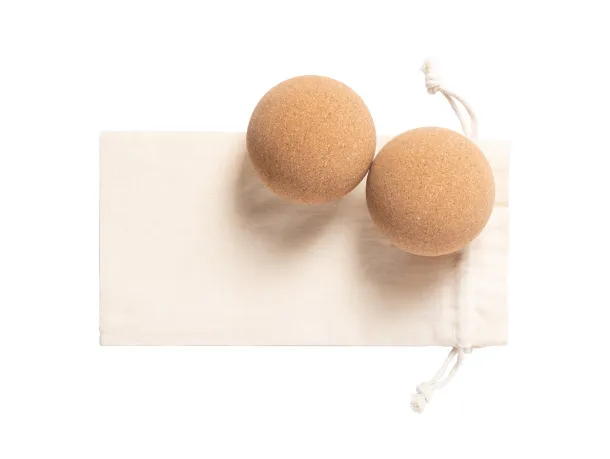 Sukha cork massage balls Natural