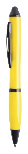 Lombys touch ballpoint pen Yellow