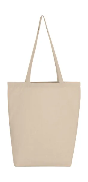  Cotton Bag LH with Gusset, 140 g/m² - SG Accessories - BAGS (Ex JASSZ Bags) Natural