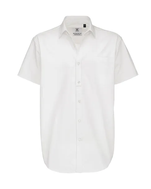  Sharp SSL/men Twill Shirt - B&C Bijela