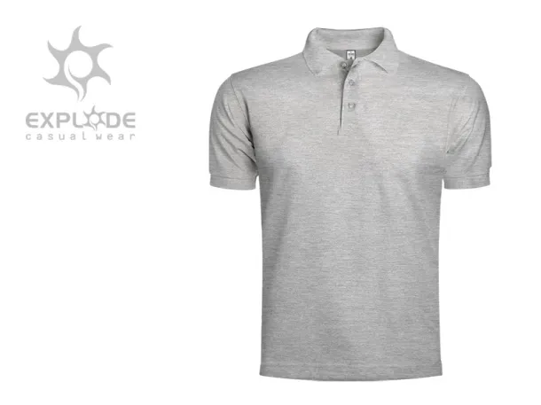 AZZURRO II polo shirt - EXPLODE Ash gray