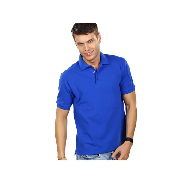 AZZURRO II Muška polo majica kratkih rukava, 180 g/m2 - EXPLODE Kraljevsko plava