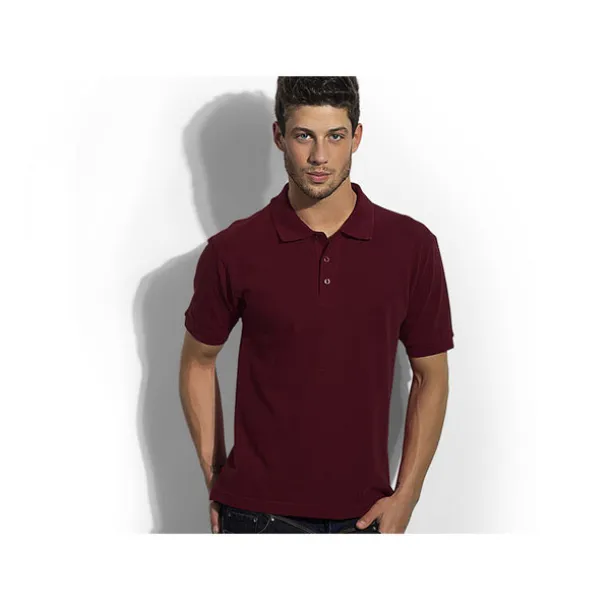 AZZURRO II Muška polo majica kratkih rukava, 180 g/m2 - EXPLODE Bordo