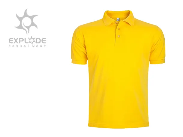 AZZURRO II polo shirt - EXPLODE Yellow