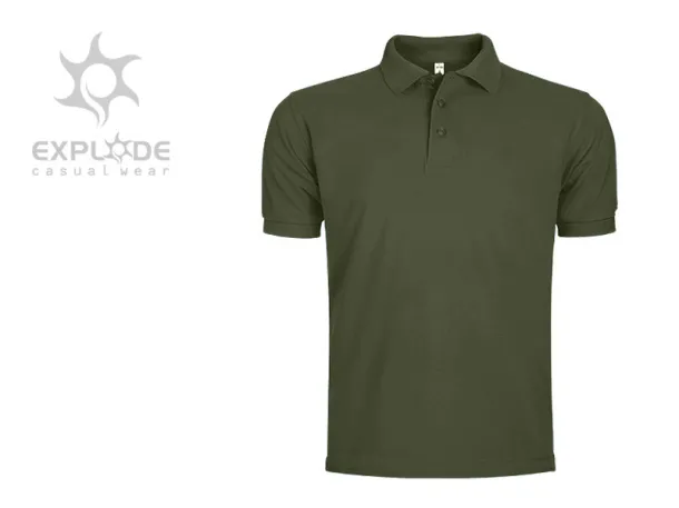 AZZURRO II polo shirt - EXPLODE Olive green