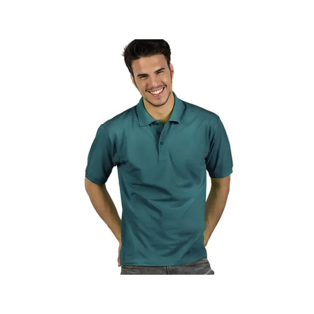 AZZURRO II Muška polo majica kratkih rukava, 180 g/m2 - EXPLODE Petrol zelena