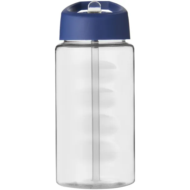 H2O Bop 500 ml spout lid sport bottle - Unbranded White Blue