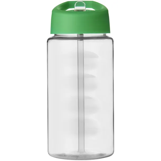 H2O Bop 500 ml spout lid sport bottle - Unbranded White Green