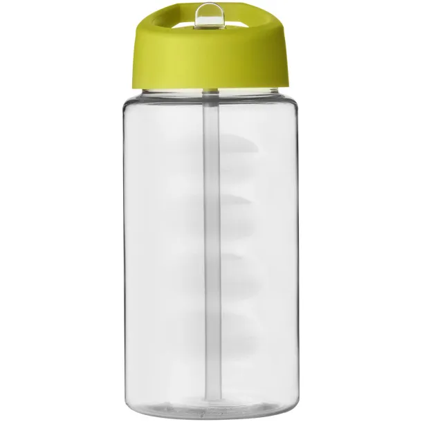 H2O Bop 500 ml spout lid sport bottle - Unbranded White Lime