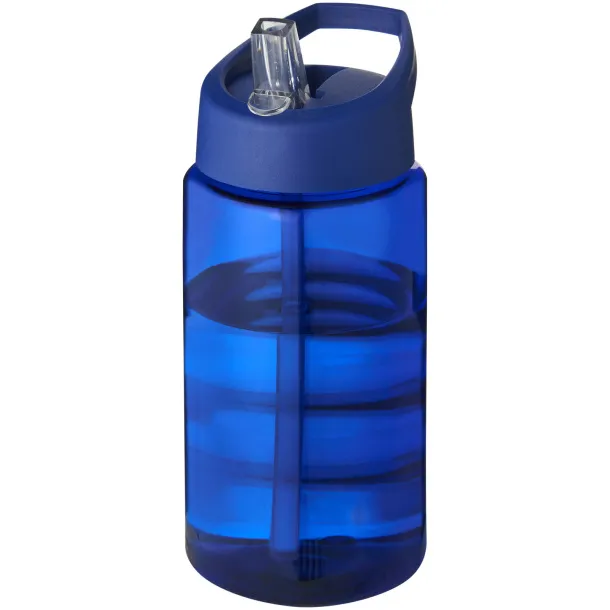 H2O Bop 500 ml spout lid sport bottle - Unbranded Blue