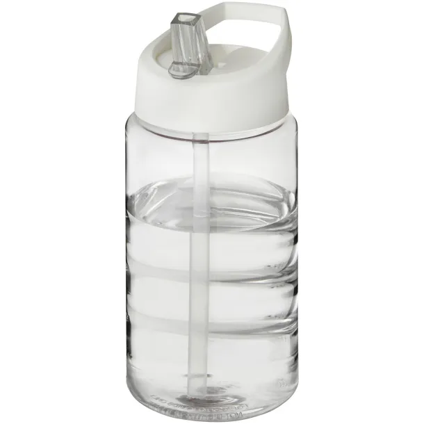 H2O Bop 500 ml spout lid sport bottle - Unbranded White White