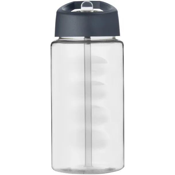 H2O Bop 500 ml spout lid sport bottle - Unbranded White Storm grey