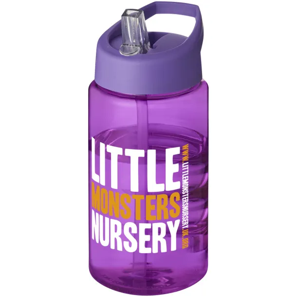 H2O Bop 500 ml spout lid sport bottle Purple