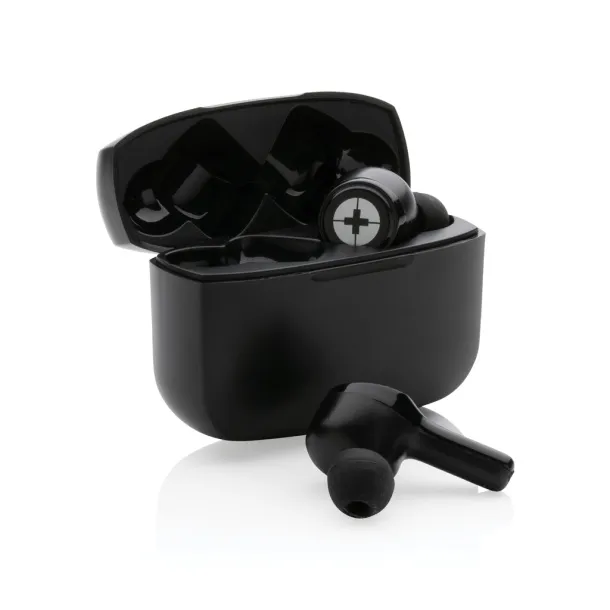  Swiss Peak ANC TWS earbuds - Swiss Peak Black 