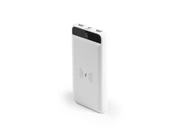 AMPER prijenosna baterija, 10 000 mAh - PIXO Bijela