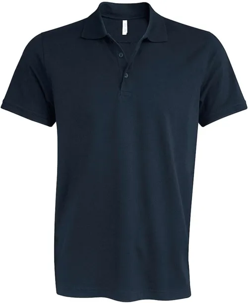 MIKE MEN'S SHORT-SLEEVED POLO SHIRT - Kariban Tamno siva