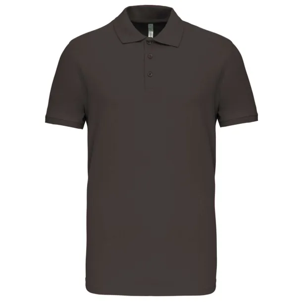 MIKE MEN'S SHORT-SLEEVED POLO SHIRT - Kariban Tamno siva