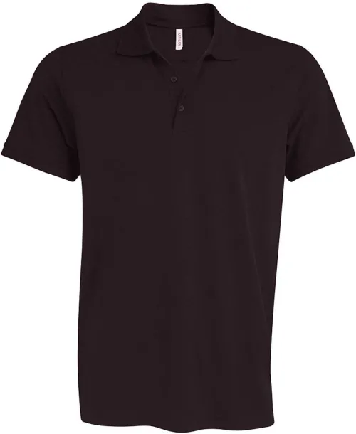 MIKE MEN'S SHORT-SLEEVED POLO SHIRT - Kariban Chocolate