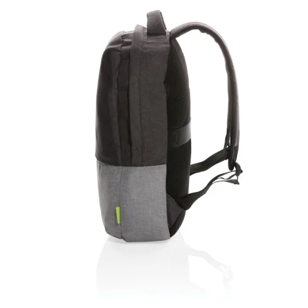  Duo color RPET 15.6" RFID laptop backpack PVC free - XD Collection Grey 