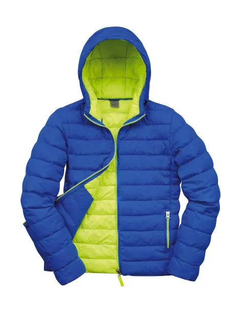  Snow Bird Hooded Jacket - Result Urban Ocean Blue Lime Punch