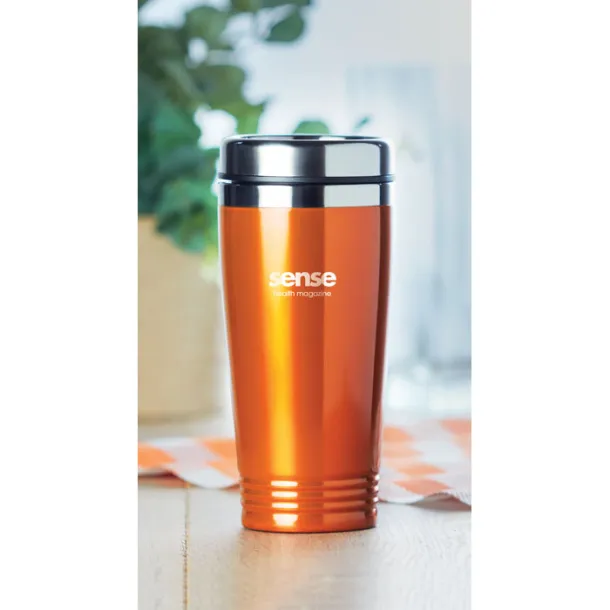 RODEO COLOUR Double wall travel cup Orange