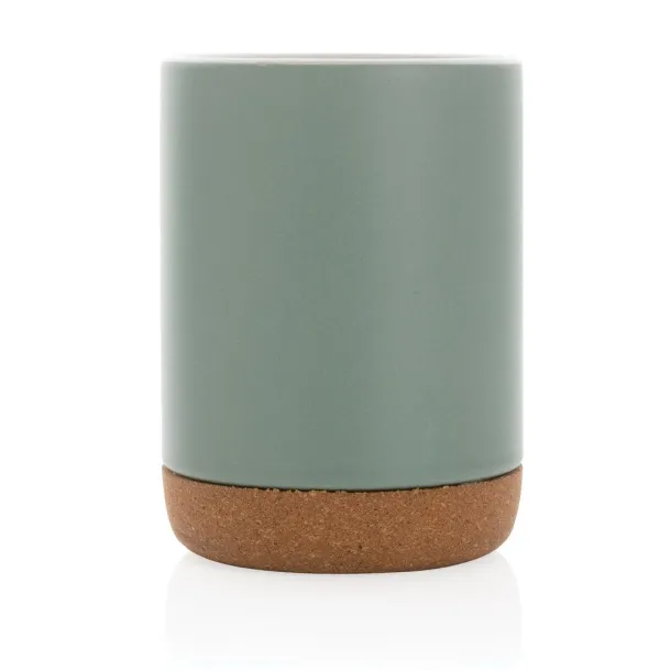  Ceramic mug with cork base - XD Collection 45533C 