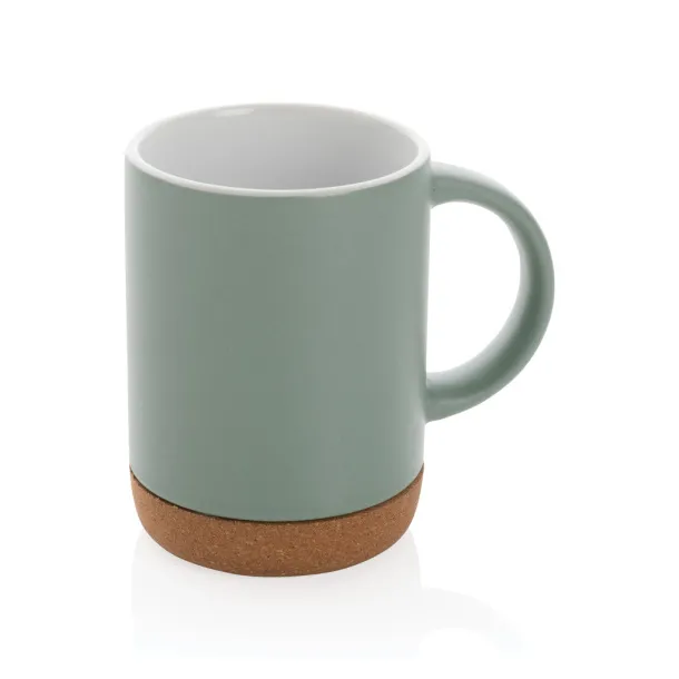  Ceramic mug with cork base - XD Collection 45533C 