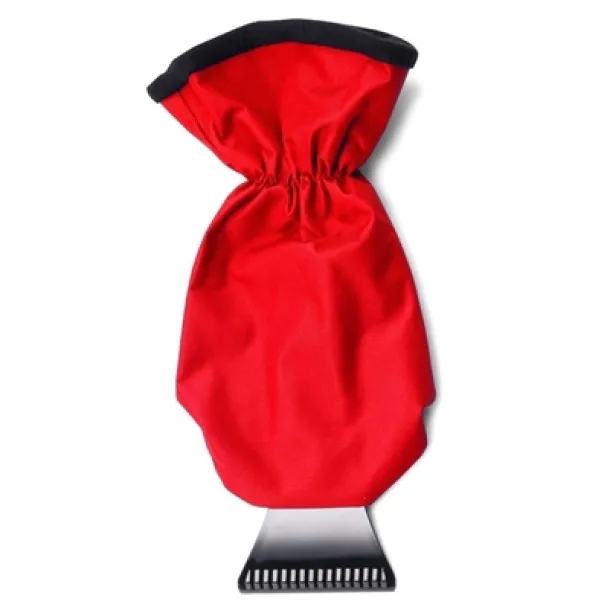  Ice scraper in glove Crvena
